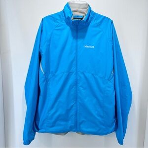 Marmot Jacket Women’s Medium Full‎ Zip Nylon Fleece Lined Vented Hiking Running